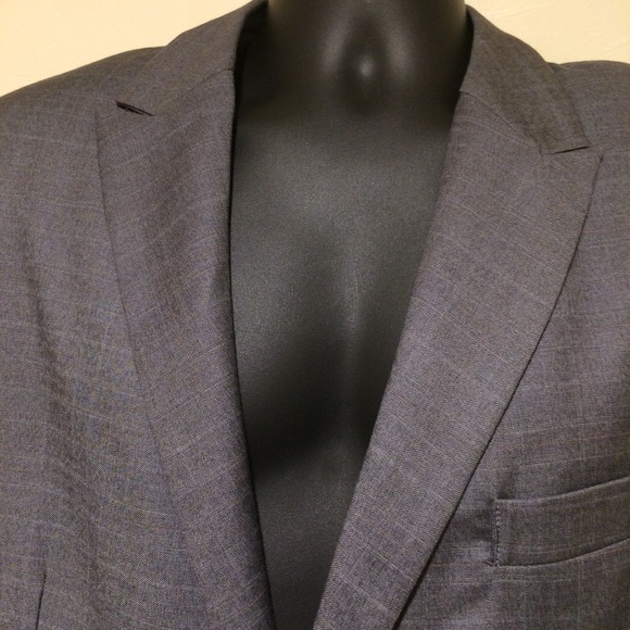 American Rag XL Grey Men’s Window Pane Jacket - Picture 5 of 8
